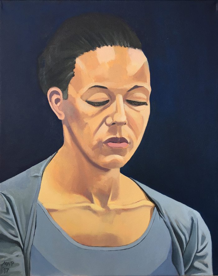 Ashley  –  50cm x 40cm © Alan Power